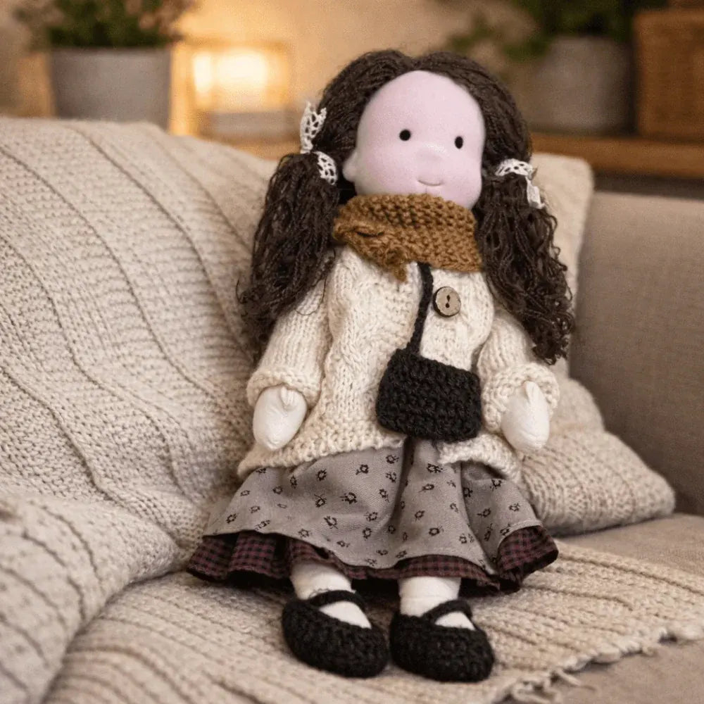 Handmade Baby Doll Playset - Companion Gift for Kids