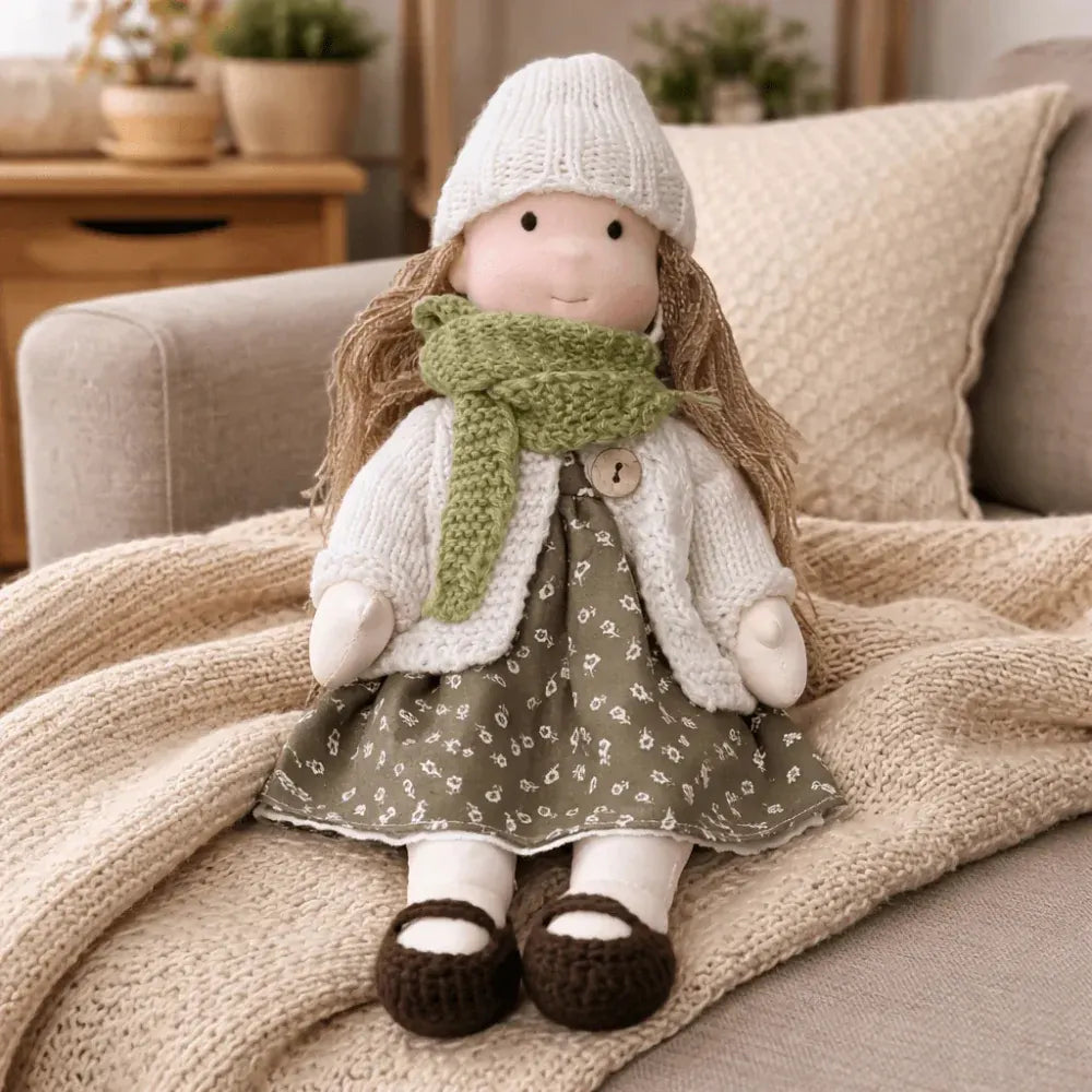 Handmade Baby Doll Playset - Companion Gift for Kids