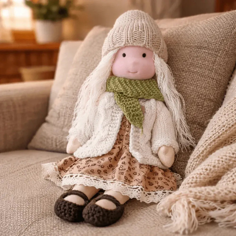 Handmade Baby Doll Playset - Companion Gift for Kids