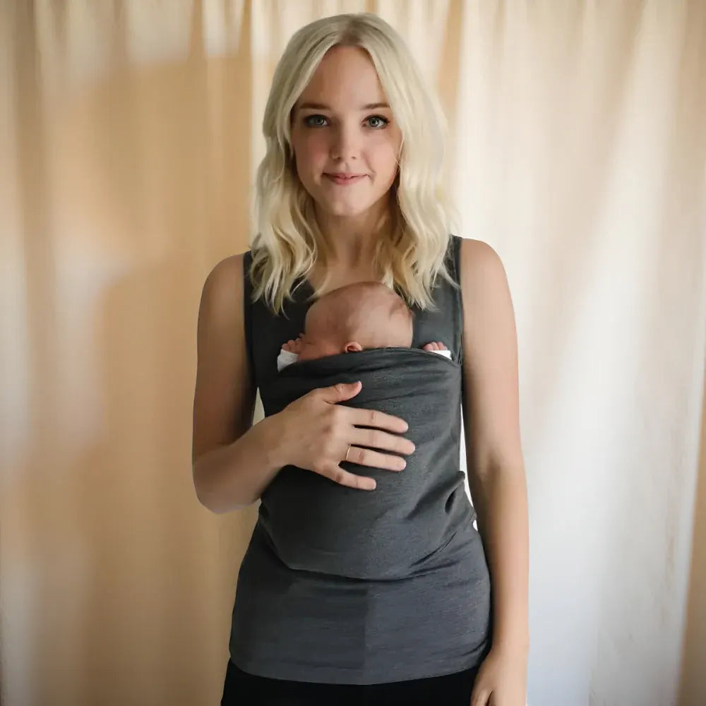 Hands-Free Infant Holder Wrap-Style Baby Carrier T-Shirt