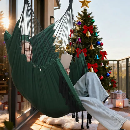Hanging Hammock Swing Chair for Indoor and Outdoor Use