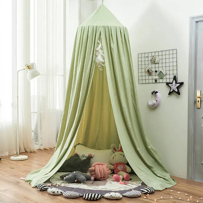 Hanging Mesh Canopy Net for Kids Nursery Bedroom Decor