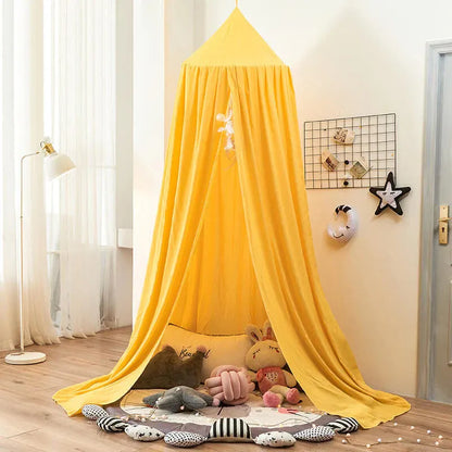 Hanging Mesh Canopy Net for Kids Nursery Bedroom Decor