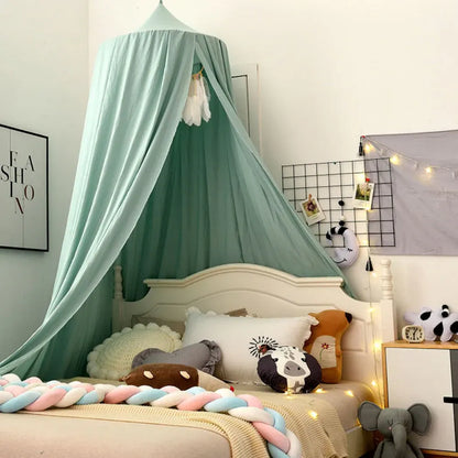 Hanging Mesh Canopy Net for Kids Nursery Bedroom Decor