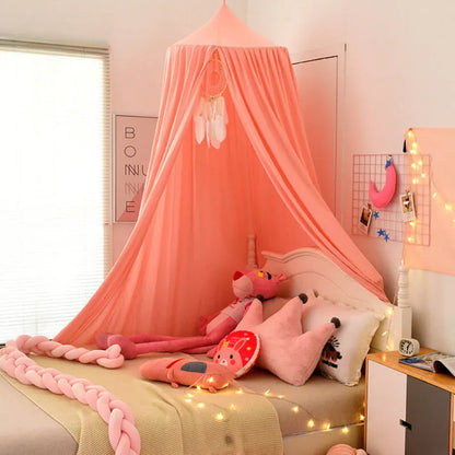 Hanging Mesh Canopy Net for Kids Nursery Bedroom Decor