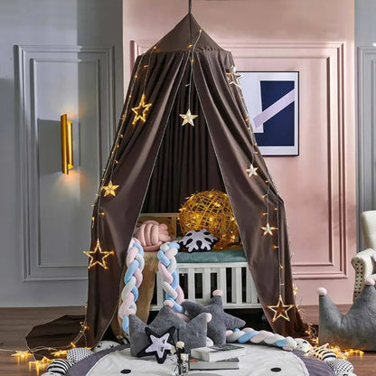 Hanging Mesh Canopy Net for Kids Nursery Bedroom Decor