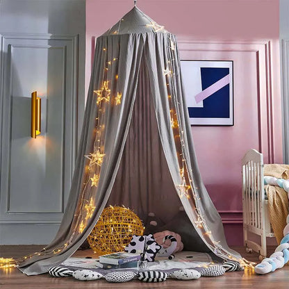 Hanging Mesh Canopy Net for Kids Nursery Bedroom Decor