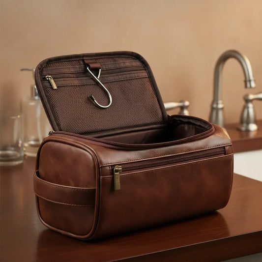 Hanging Travel Cosmetic Organizer Bag - Versatile Toiletry Storage