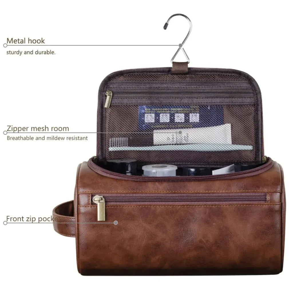 Hanging Travel Cosmetic Organizer Bag - Versatile Toiletry Storage