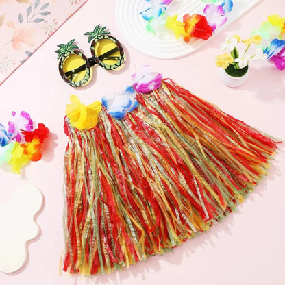 Hawaiian-Themed Halloween Costume Outfit Set