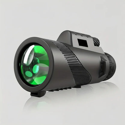 HD Monocular Scope with Phone Adapter Mount for Outdoor Viewing