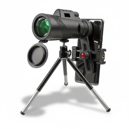 HD Monocular Scope with Phone Adapter Mount for Outdoor Viewing