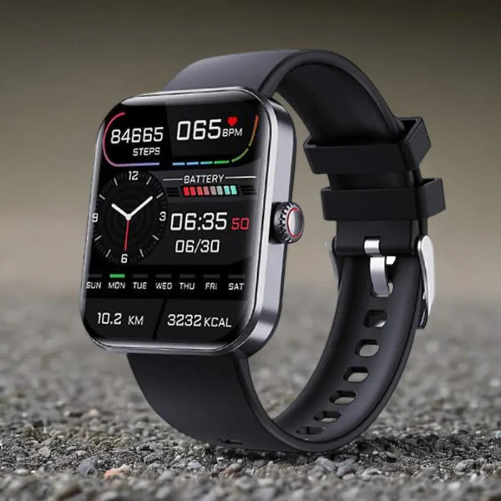 Health Monitor Smart Fitness Watch with Blood Pressure Tracking