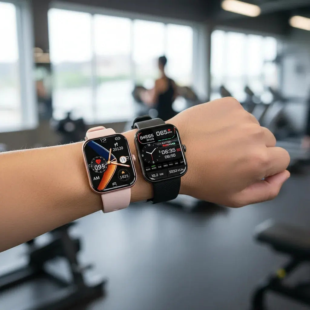 Health Monitor Smart Fitness Watch with Blood Pressure Tracking