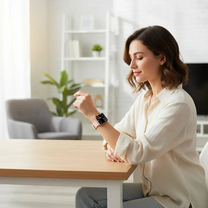 Health Monitor Smart Fitness Watch with Blood Pressure Tracking