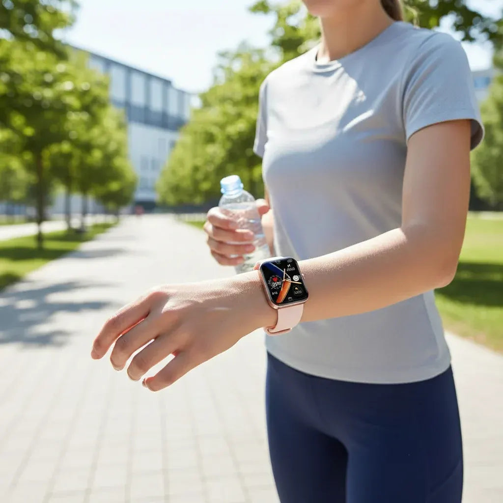 Health Monitor Smartwatch with Blood Pressure & Fitness Tracking