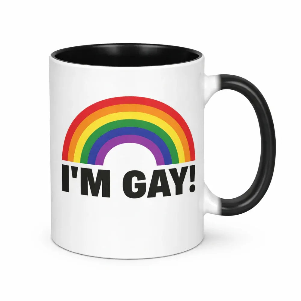 Heat-Activated Color Changing Ceramic Coffee Mug Novelty Gift