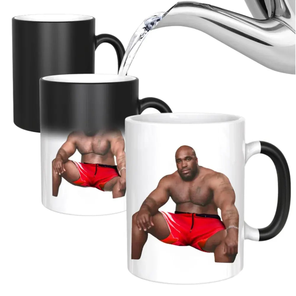 Heat-Activated Color Changing Ceramic Coffee Mug Novelty Gift