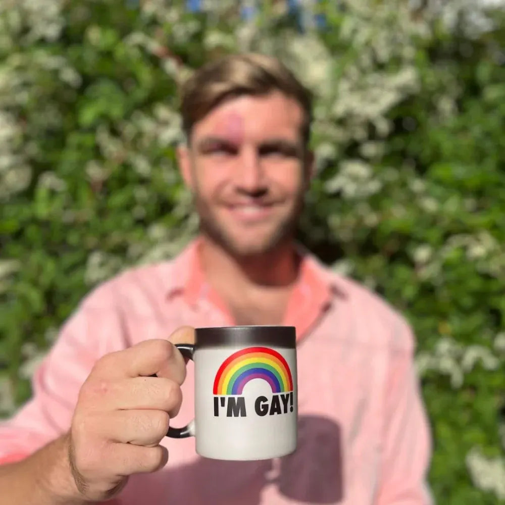 Heat-Activated Color Changing Ceramic Coffee Mug Novelty Gift
