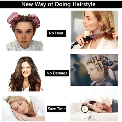 Heatless Hair Curler Kit for Women Styling Tool Set