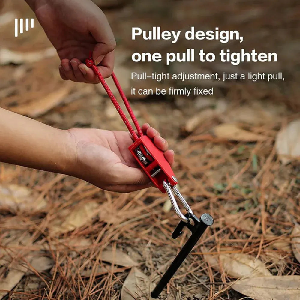 Heavy-Duty Camping Tarp Guy Line Rope for Quick Shelter Setup