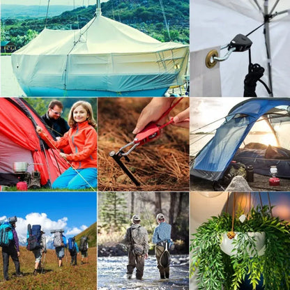 Heavy-Duty Camping Tarp Guy Line Rope for Quick Shelter Setup