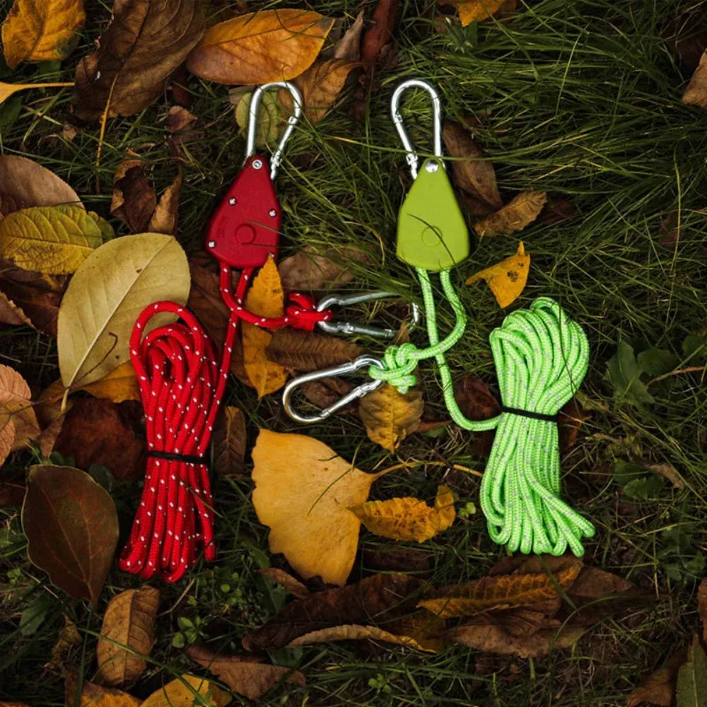 Heavy-Duty Camping Tarp Guy Line Rope for Quick Shelter Setup