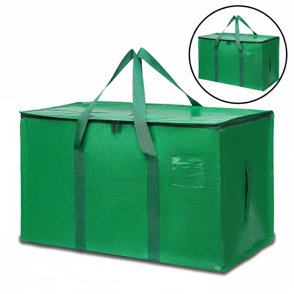 Heavy Duty Waterproof Zippered Storage Bags for Moving & Organization