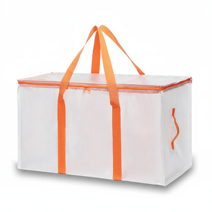 Heavy Duty Waterproof Zippered Storage Bags for Moving & Organization