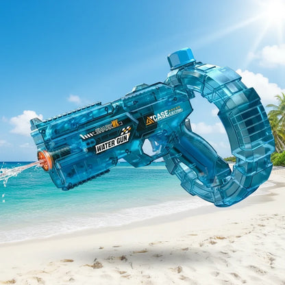 High Capacity Water Blaster Toy for Kids - Outdoor Fun Prank Squirt Gun