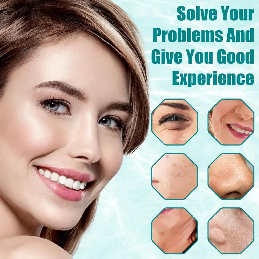 High Frequency Facial Wand with Violet Glass Tube Attachment for Skin Care