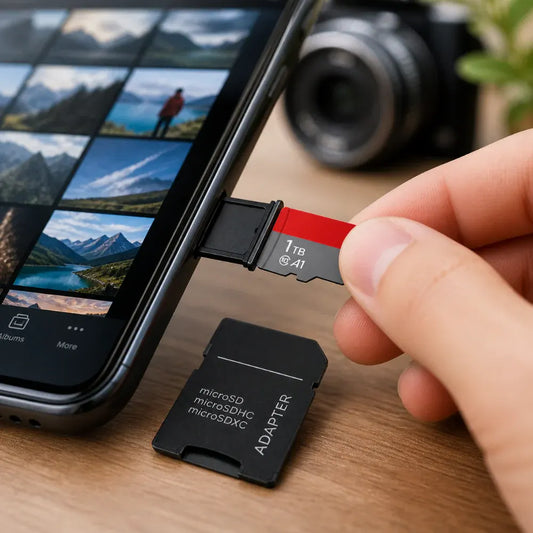 High-Speed 1TB Micro SD Card Adapter with Storage Memory