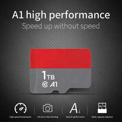 High-Speed 1TB Micro SD Card Adapter with Storage Memory