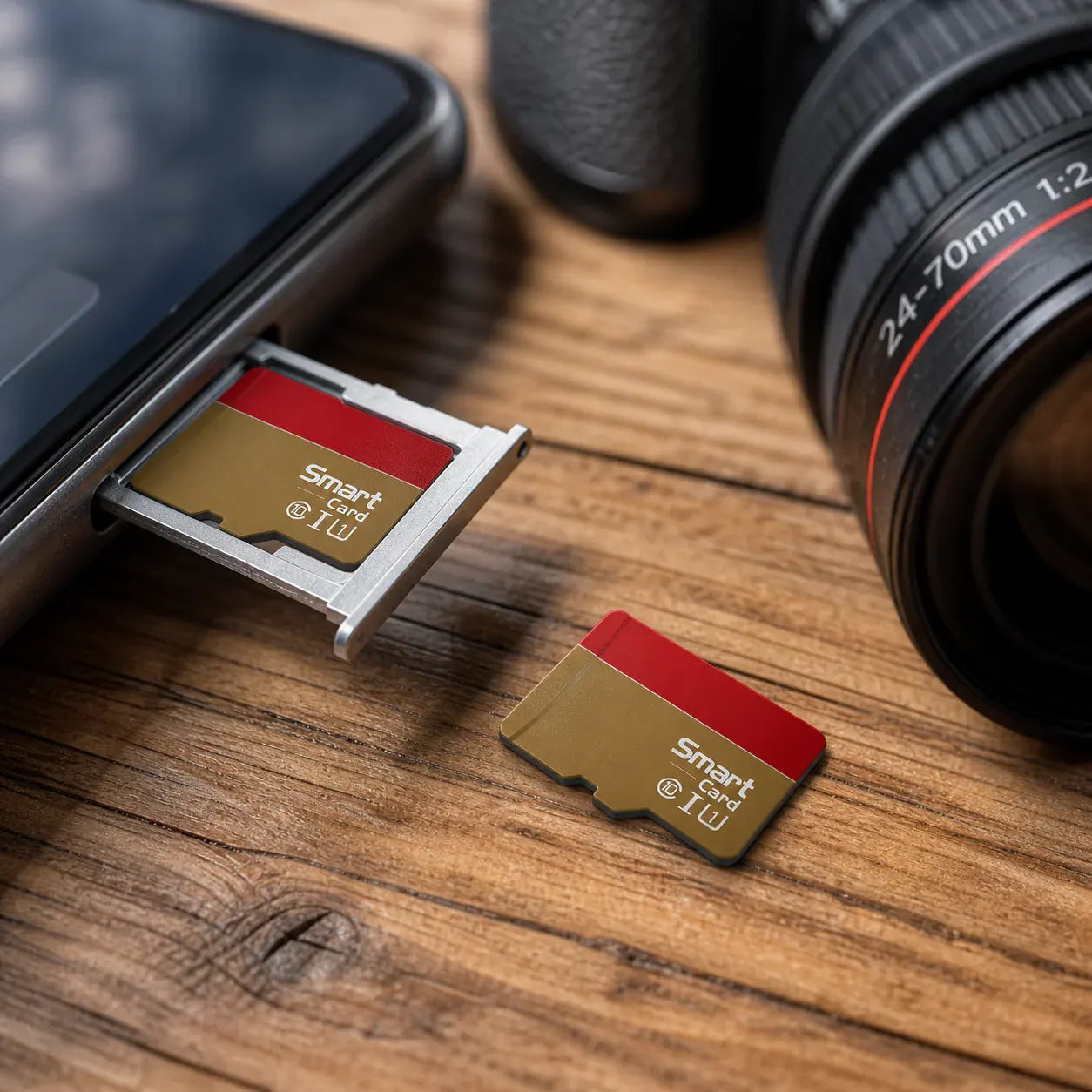 High-Speed Class 10 U3 UHS MicroSD TF Memory Card Compact Storage