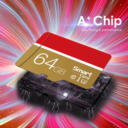 High-Speed Class 10 U3 UHS MicroSD TF Memory Card Compact Storage