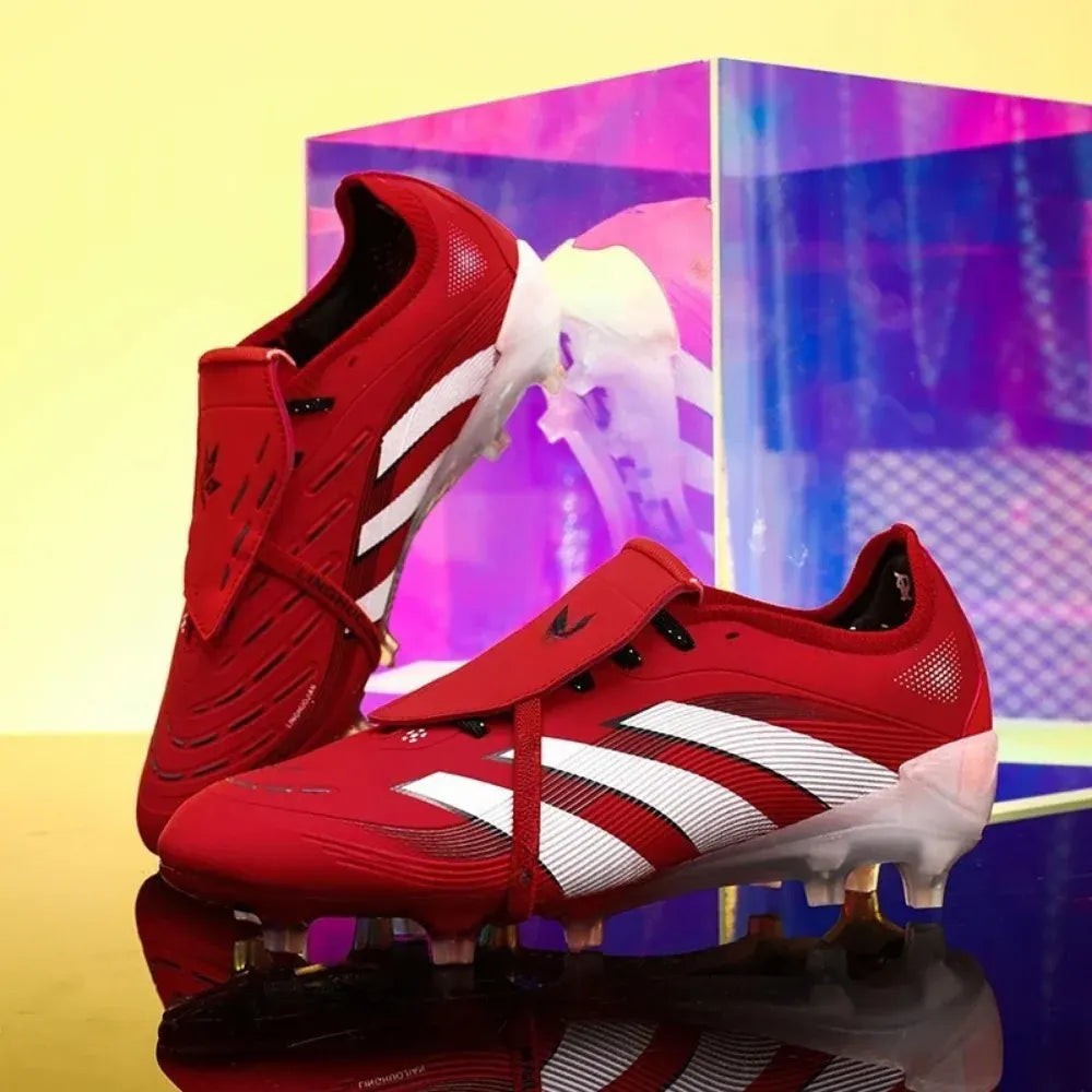 High-Top Football Boots for Grass & Indoor Training Soccer Cleats