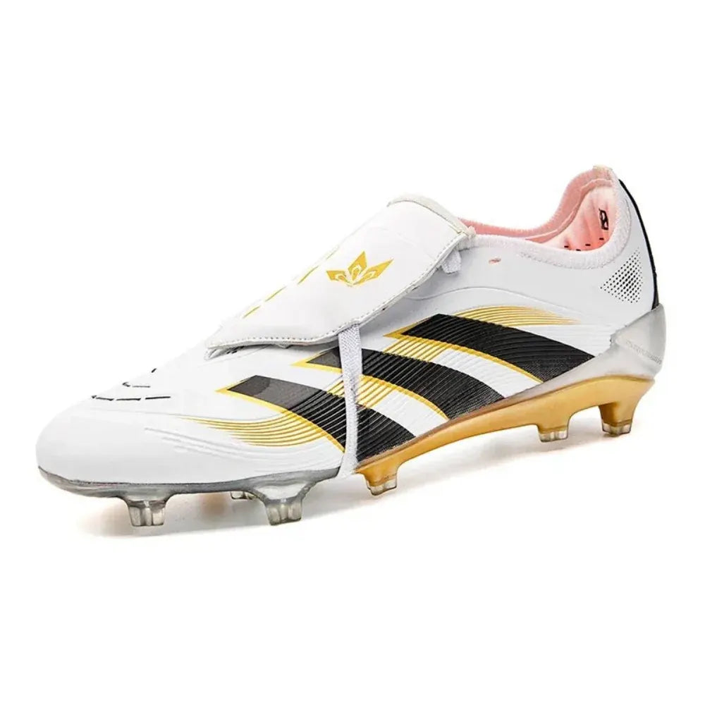 High-Top Football Boots for Grass & Indoor Training Soccer Cleats