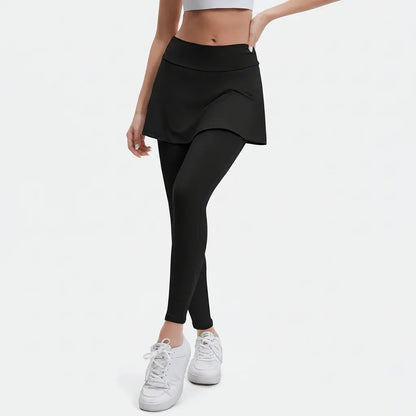 High-Waisted Flared Pickleball Yoga Pants – Stretch Leggings