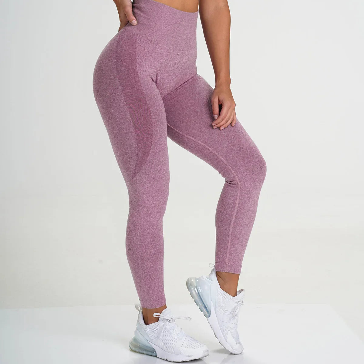 High-Waisted Seamless Pickleball Leggings - Stretch Athletic Yoga Pants