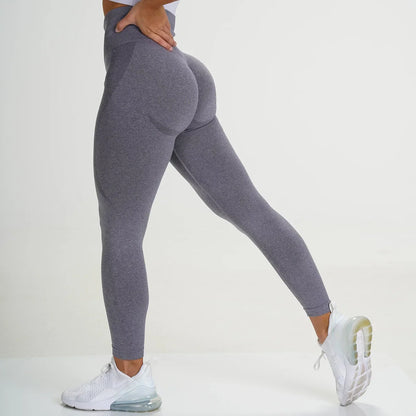 High-Waisted Seamless Pickleball Leggings - Stretch Athletic Yoga Pants