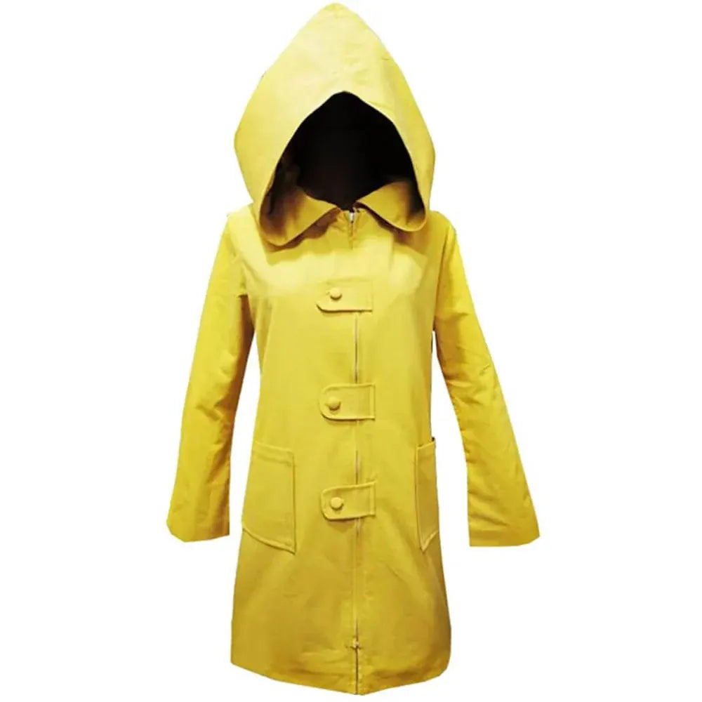 Hooded Cosplay Raincoat Jacket for Halloween Costume Party