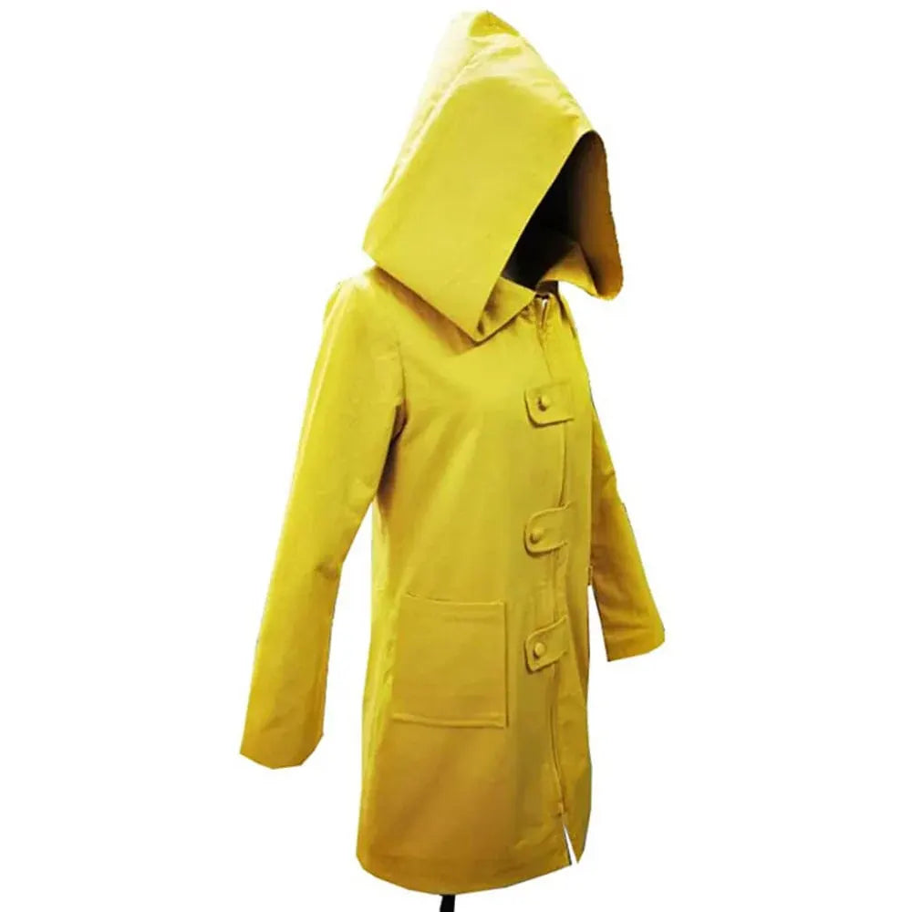 Hooded Cosplay Raincoat Jacket for Halloween Costume Party