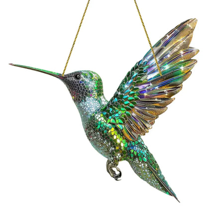 Hummingbird Suncatcher Hanging Window Wall Art Decoration