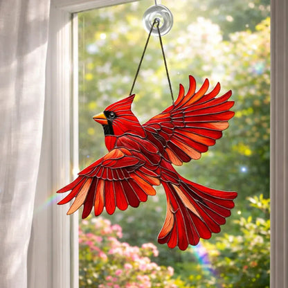 Hummingbird Suncatcher Hanging Window Wall Art Decoration