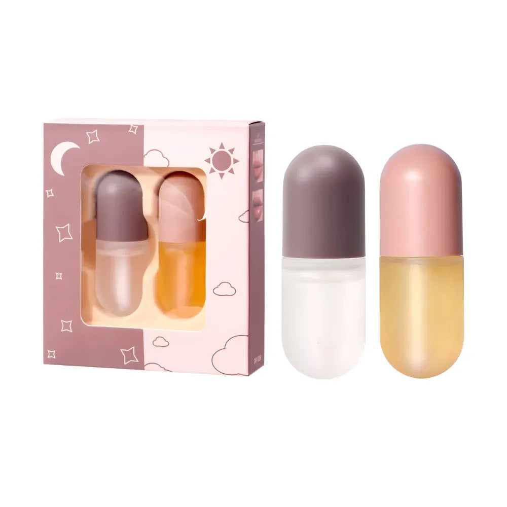 Hydrating Lip Plumper Gloss Balm Set