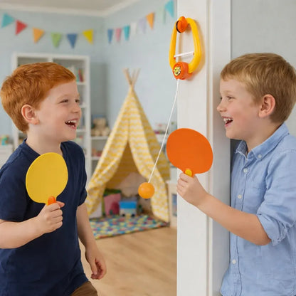 Indoor/Outdoor Doorway Ping Pong Game Set for Kids