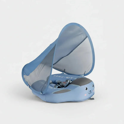 Infant Baby Swim Float with Canopy Sun Shade