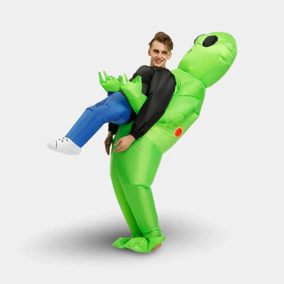 Inflatable Alien Halloween Party Costume Outfit