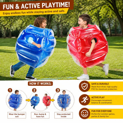 Inflatable Body Bumper Ball Suit for Outdoor Play & Games
