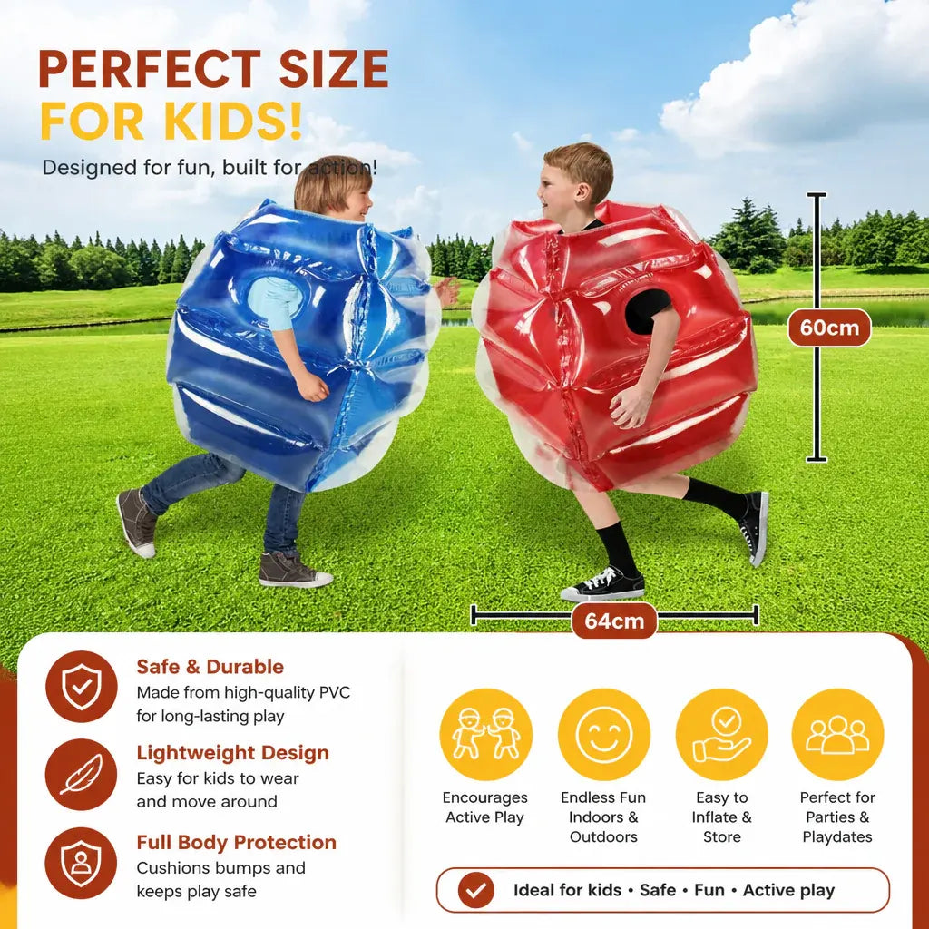 Inflatable Body Bumper Ball Suit for Outdoor Play & Games